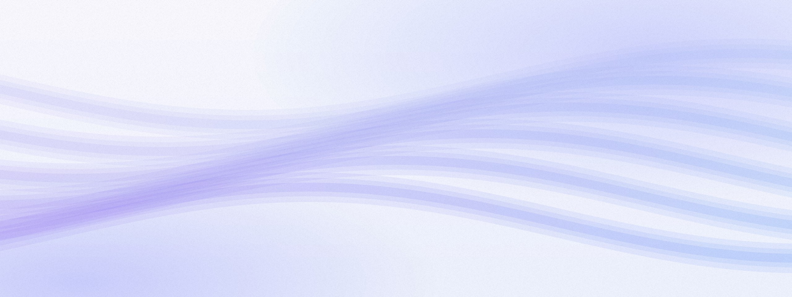 Soft lavender and indigo bands on a light background.